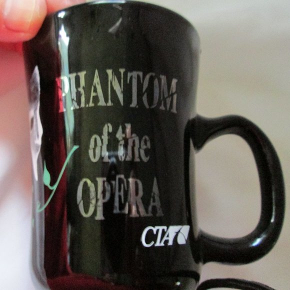 Footed Phantom Of The Opera Mug - Picture 2 of 7